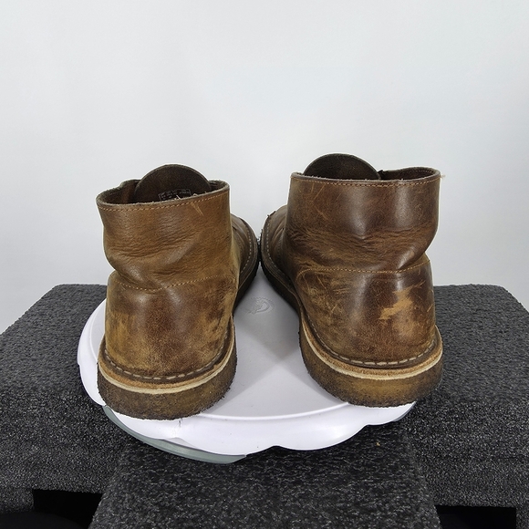 Clarks Originals Desert Boot Mens 10.5 Shoes Beeswax Leather Chukka Crepe Sole main image 5